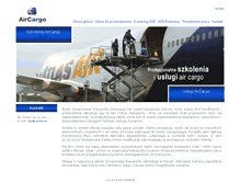 Tablet Screenshot of aircargo.syntea.pl